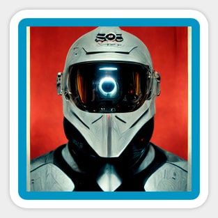 SOS battle pilot Sticker